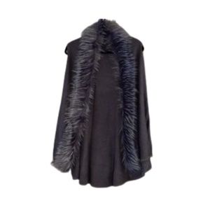 Odiva faux fur vest